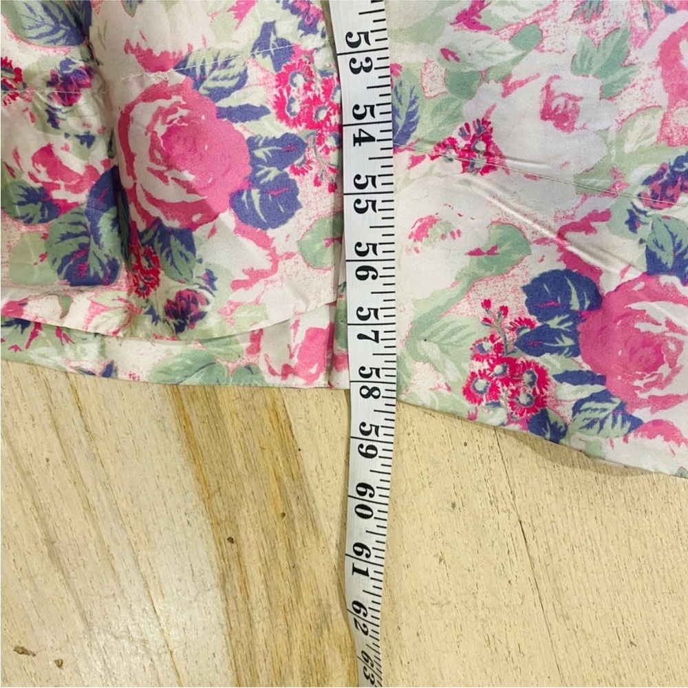 LoveShackFancy Floral Ivory and Pink Wedding Dress - Picture 14 of 15